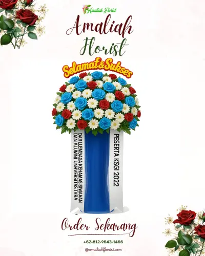 Standing Flower di Rumah Duka Lippo Cikarang